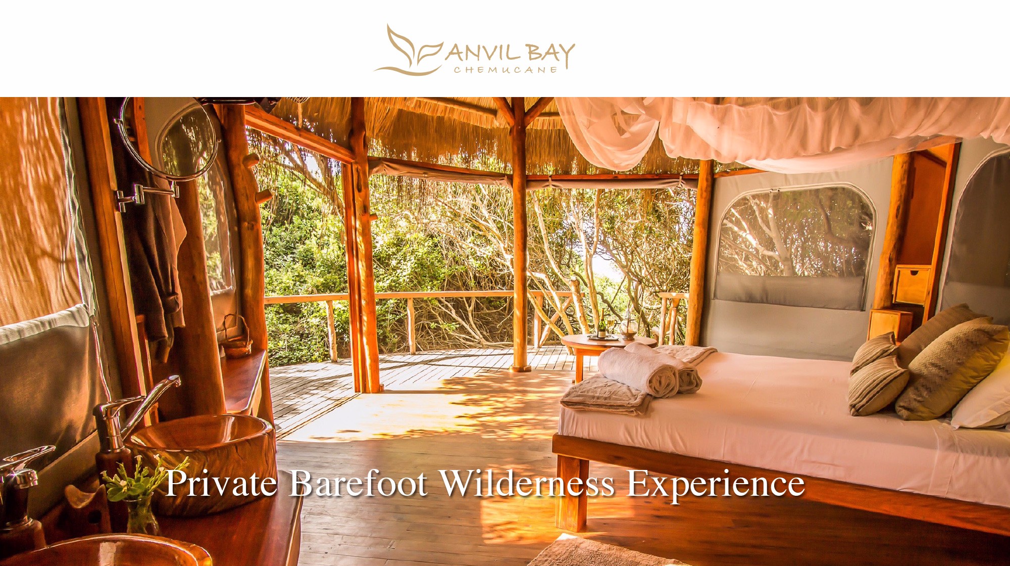 Luxury tented camp – Private Barefoot Wilderness Experience